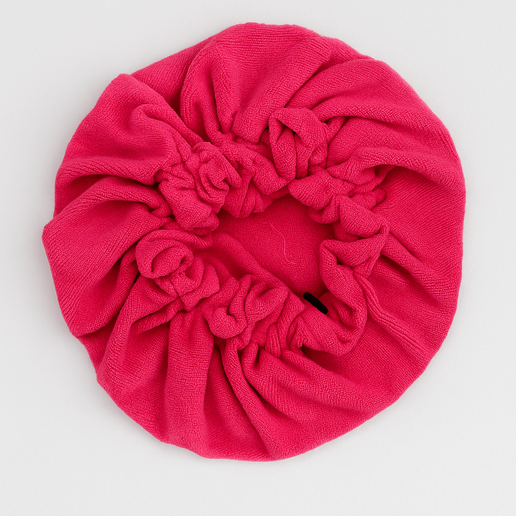 Gorros medianos de microfibra fucsia