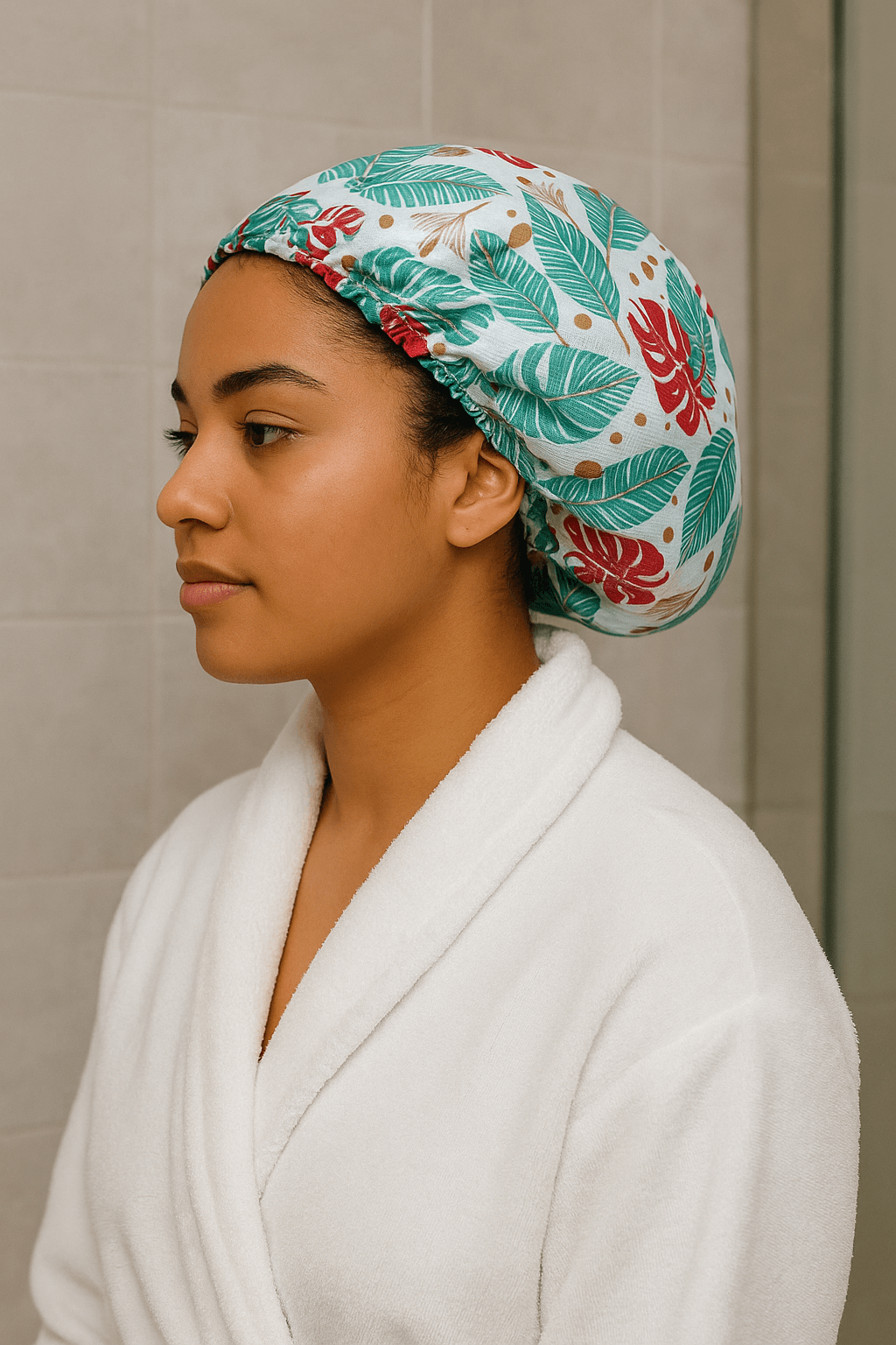 Gorro de ducha Tropical